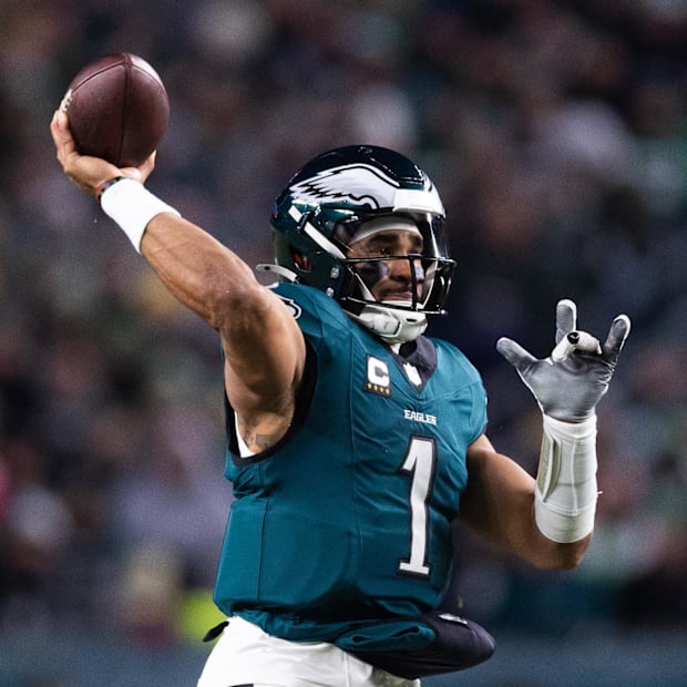 Philadelphia Eagles quarterback Jalen Hurts