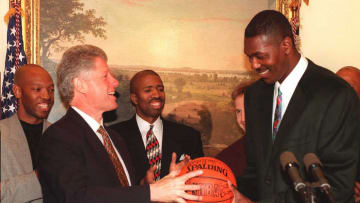 The Houston Rockets found tremendous success in the 90s