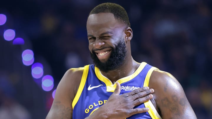 Golden State Warriors Play Portland Trail Blazers During NBA Game At Chase Center In San Francisco