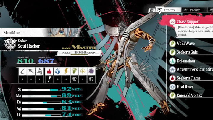The Seeker Archetype from Metaphor: ReFantazio
