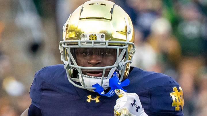 Former Notre Dame Fighting Irish RB Jeremiyah Love