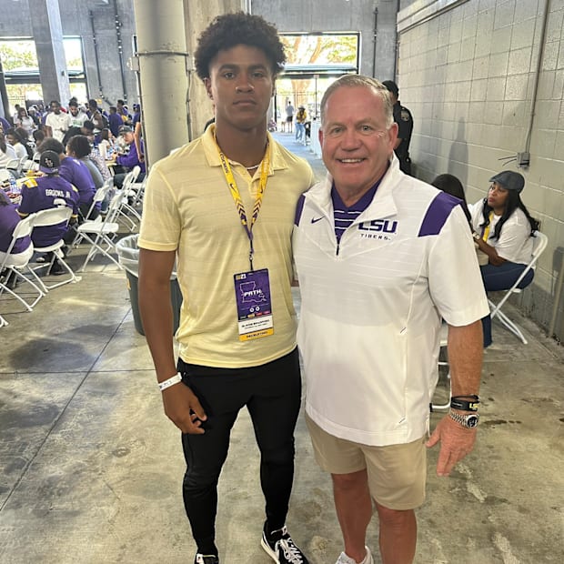 Brian Kelly and the LSU Tigers Football program continue pursuing star safety Blaine Bradford. Visiting Oregon Ducks.