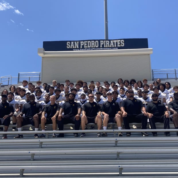 San Pedro High football.