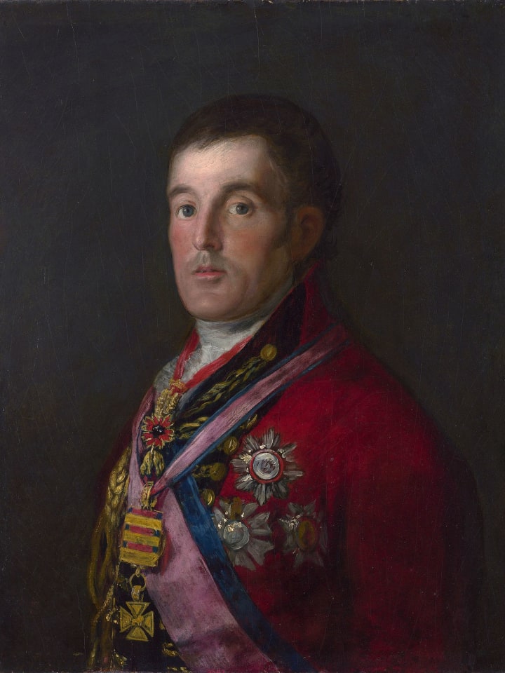 the duke of wellington oil painting by francisco goya