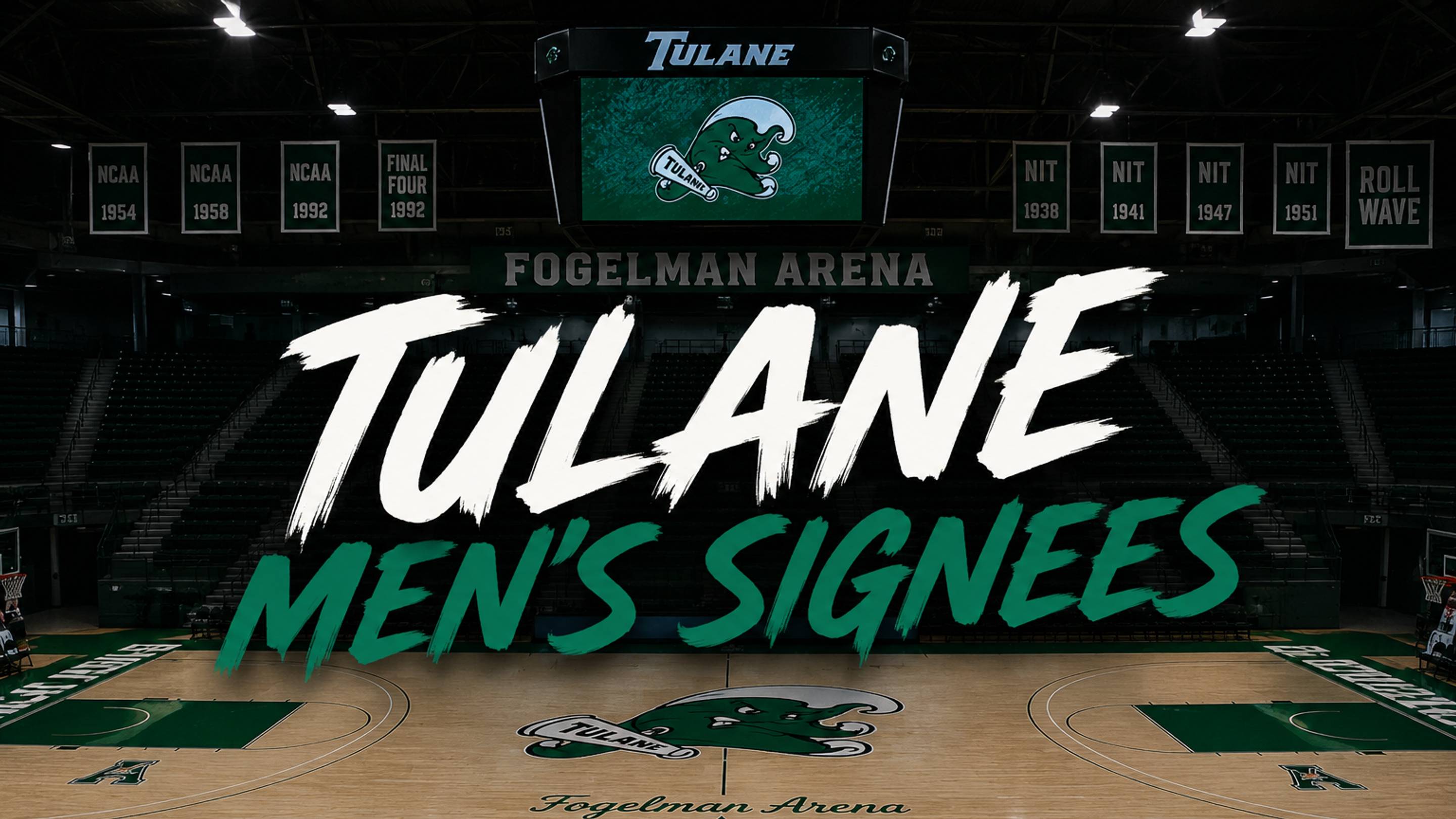 Tulane Men's Signees Graphic