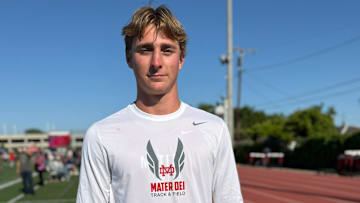 Mater Dei High School junior Ryan Hopkins committed to Wisconsin. 