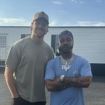 Josh Allen and Benny The Butcher at Darien Lake PAC