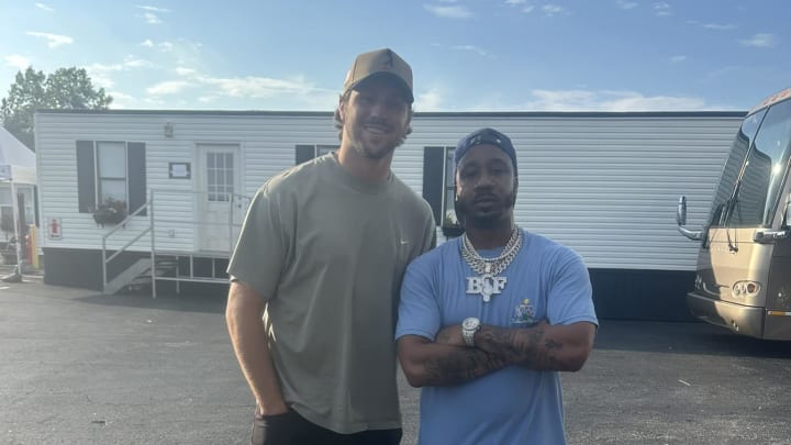 Josh Allen and Benny The Butcher at Darien Lake PAC