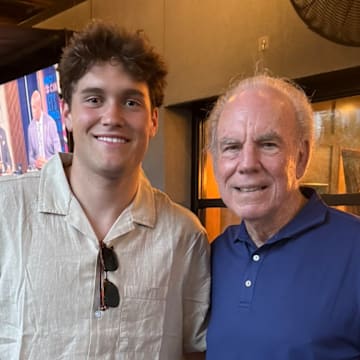 Cole Leinart, the son of Matt Leinart, officially signed with SMU on Wednesday.