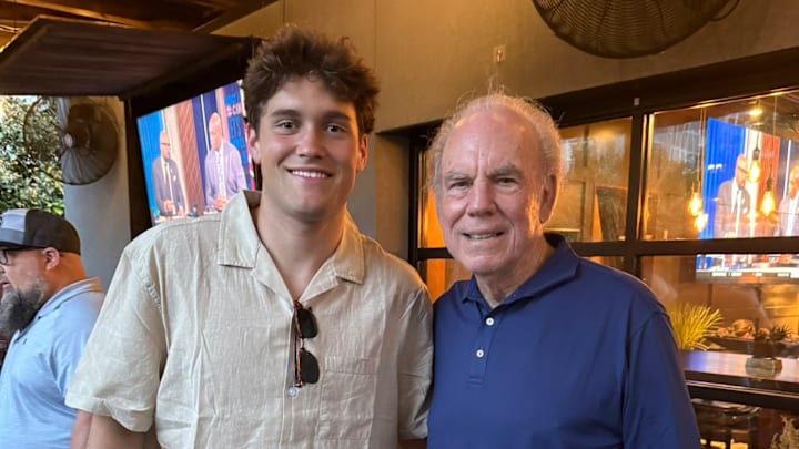 Cole Leinart, the son of Matt Leinart, officially signed with SMU on Wednesday.