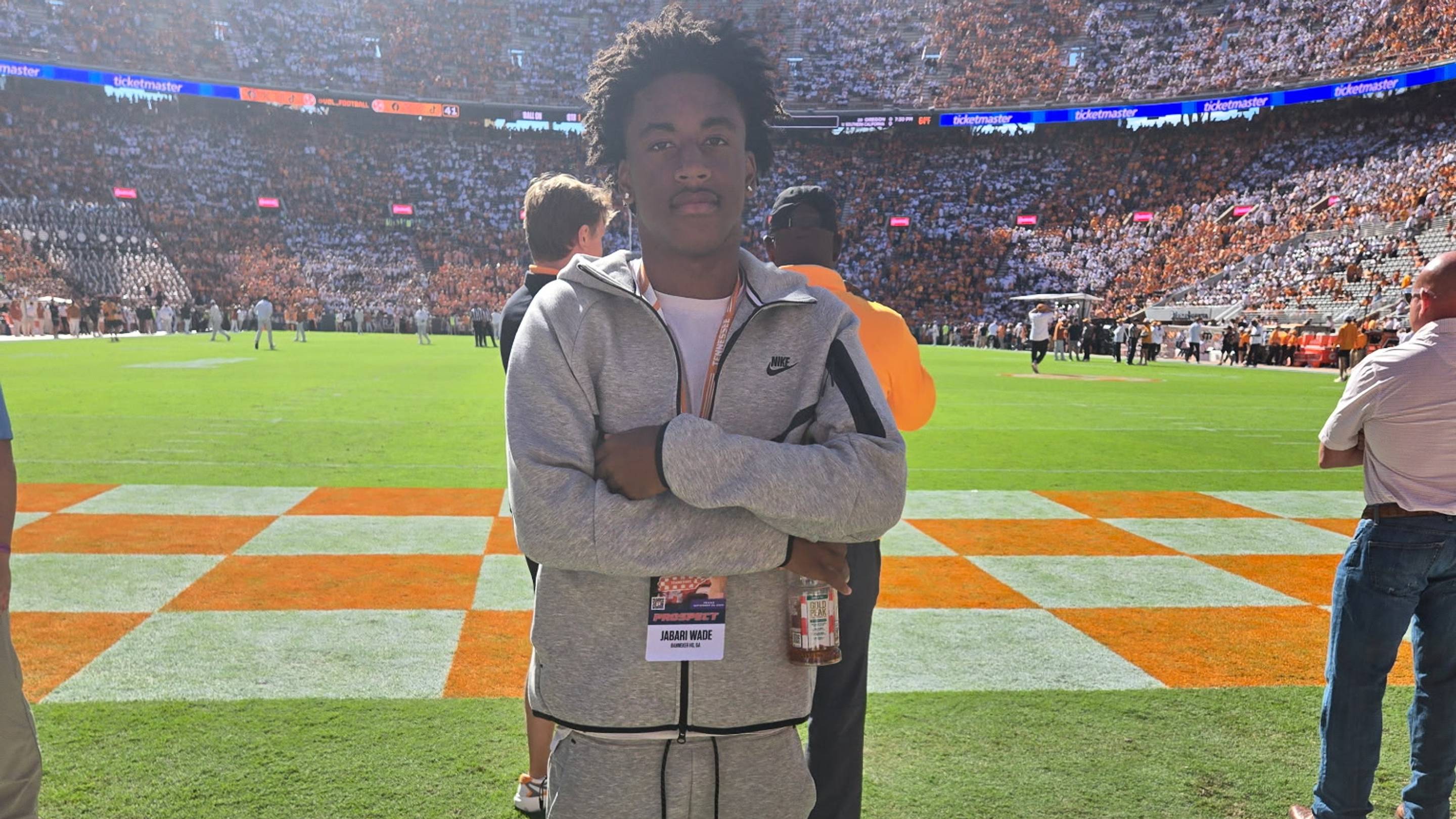 Fast-Rising 2028 Athlete Jabari Wade Recaps His Tennessee Volunteers Visit
