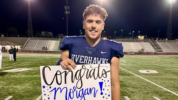 Morgan Dodson has made 100 consecutive extra-point attempts.