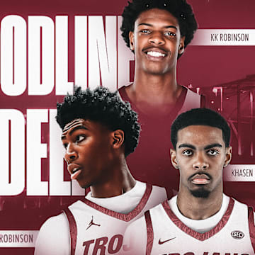 KK, Kellen and Khasen Robinson have transformed Arkansas-Little Rock basketball team into a family affair.
