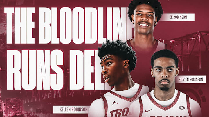 KK, Kellen and Khasen Robinson have transformed Arkansas-Little Rock basketball team into a family affair.