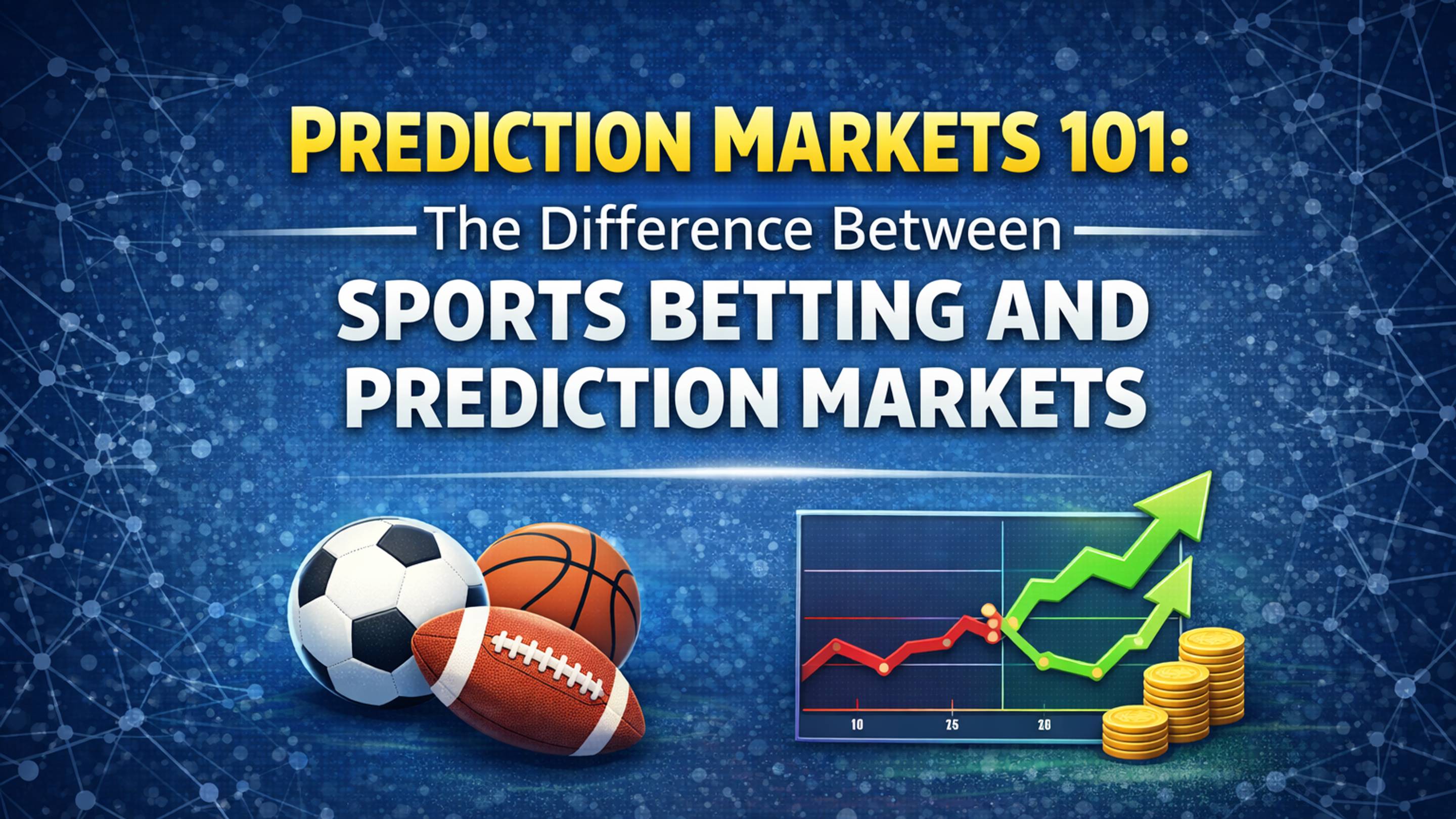 Prediction Markets vs. Sports Betting: Similar Mechanics, Different Structures