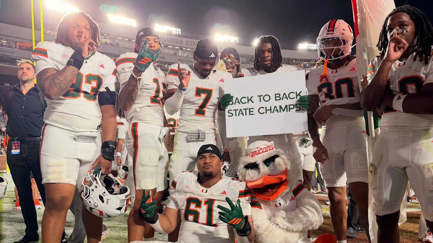 Miami 'Restores Order' as Best Team in Florida