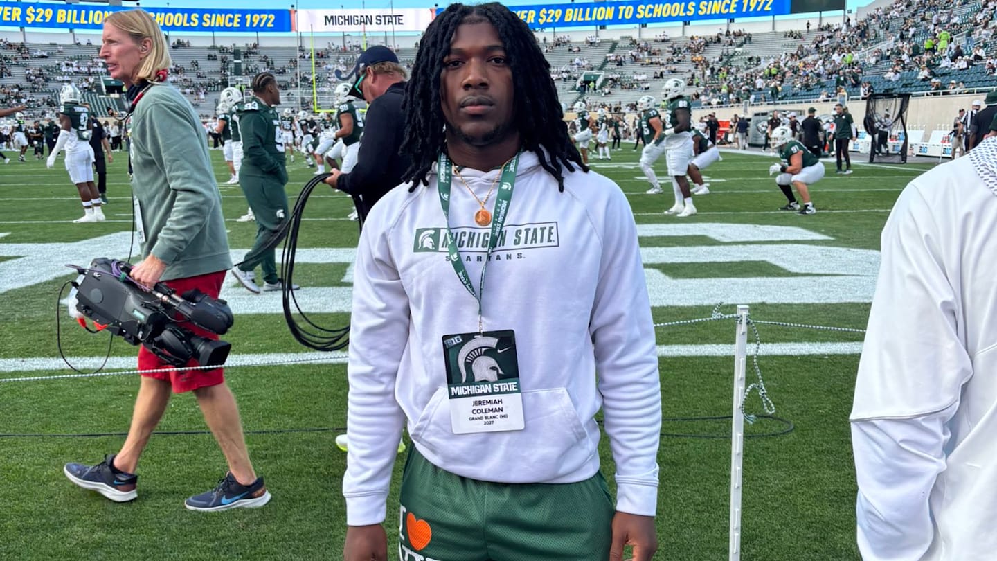 MSU Hosts In-State 2027 RB Prior to Michigan Visit