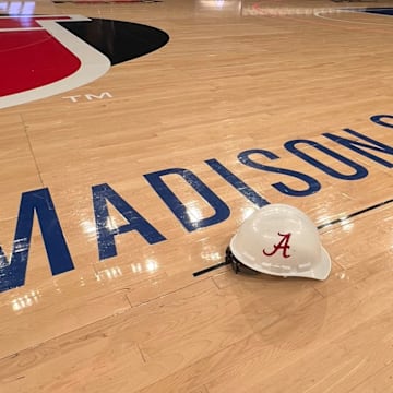 Alabama Hard Hat at Madison Square Garden