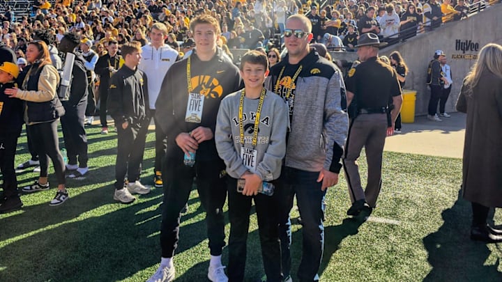 Bettendorf junior Gavin Stecker committed to the Iowa Hawkeyes on Tuesday.