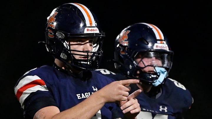 Nashville Christian quarterback Jared Curtis (2)
