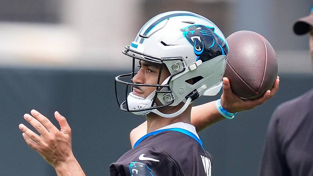 Carolina Panthers quarterback Bryce Young
