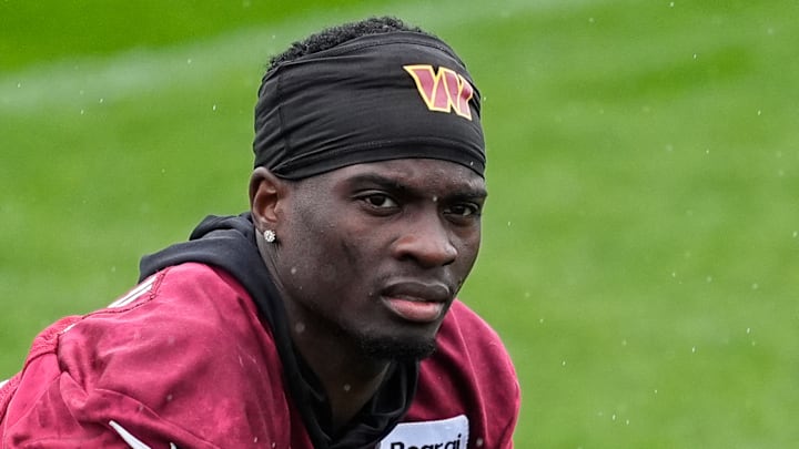 Washington Commanders cornerback Mike Sainristil