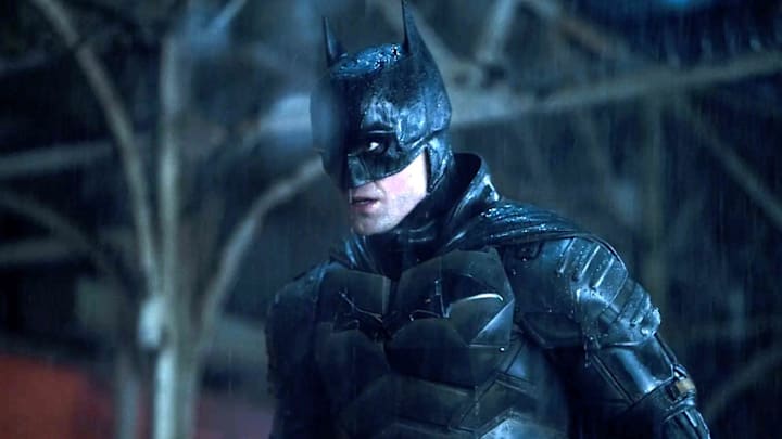 ROBERT PATTINSON as Batman in Warner Bros. Pictures’ action adventure “THE BATMAN,” a Warner Bros. Pictures release.
