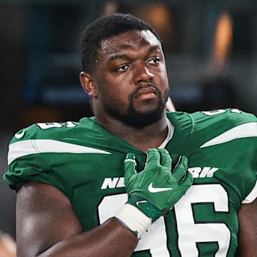 Former New York Jets defensive tackle Jonathan Marshall worked out for the Packers.