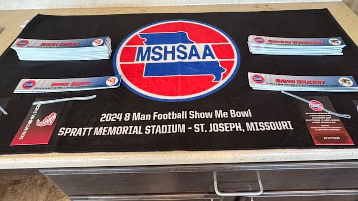 St. Joseph hosted the Missouri 8-man Show Me Bowl on Saturday at Missouri Western. St. Joseph hosted the Missouri 8-man Show Me Bowl on Saturday at Missouri Western.