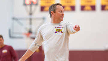 Minnesota Gophers men's basketball head coach Niko Medved. 