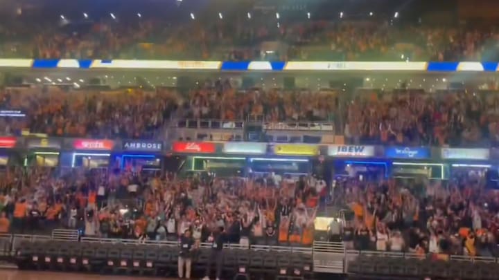 Pacers fans packed out Gainbridge Fieldhouse for Game 1 Pacers fans packed out Gainbridge Fieldhouse for Game 1