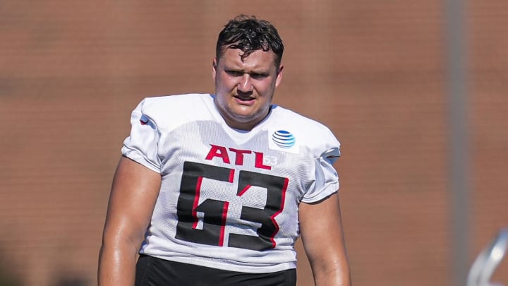 Chris Lindstrom of the Atlanta Falcons is the second-highest rated guard in Madden 25.