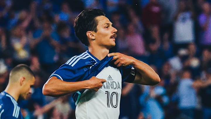 Sporting Kansas City players paid tribute to the late Gadi Kinda throughout their draw against the New England Revolution. Sporting Kansas City players paid tribute to the late Gadi Kinda throughout their draw against the New England Revolution.