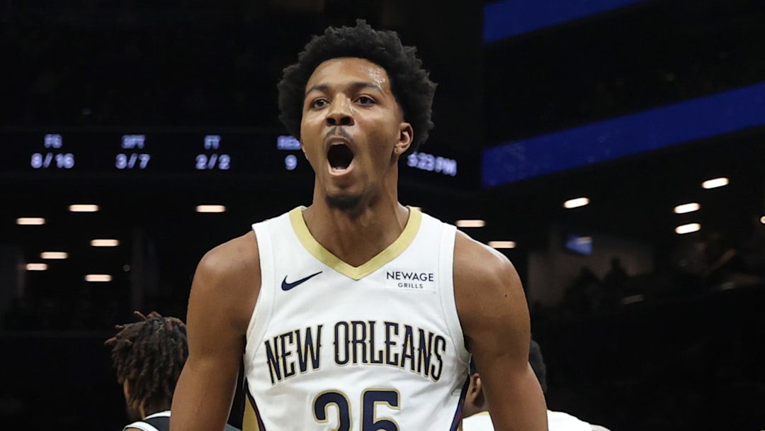 New Orleans Pelicans v Brooklyn Nets New Orleans Pelicans v Brooklyn Nets