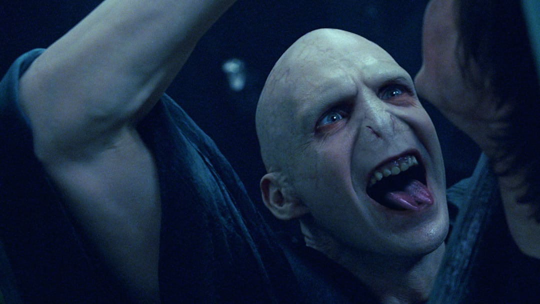 Voldemort in Harry Potter and the Goblet of Fire. (Courtesy of Fathom Entertainment)