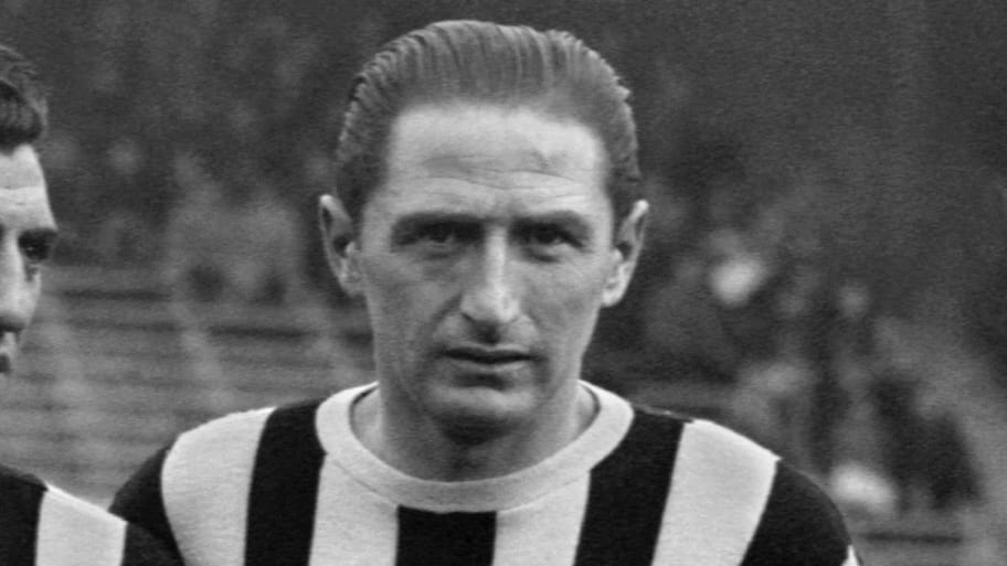 Silvio Piola looking stern.