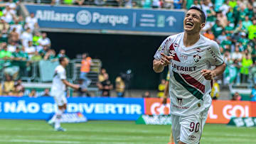 Serna foi o herói do Fluminense no Allianz Parque