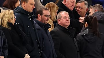 Rangers new Sporting Director, Kevin Thelwell (centre)