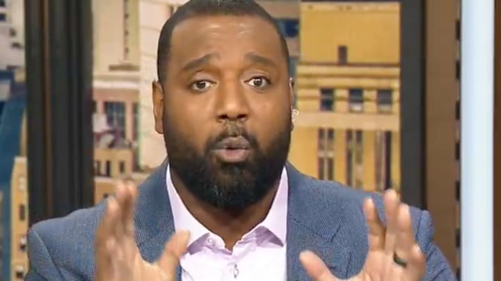 Chris Canty got a dig in on the Dallas Cowboys. Chris Canty got a dig in on the Dallas Cowboys.