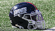  A New York Giants helmet  