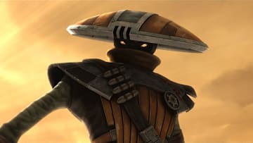 Star Wars: The Clone Wars bounty hunter Embo. Image Credit: StarWars.com