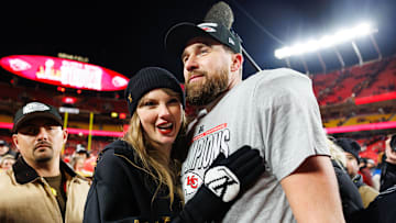Taylor Swift and Travis Kelce