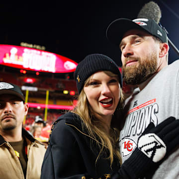 Taylor Swift and Travis Kelce