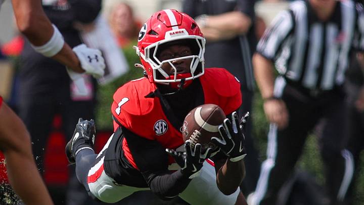 Georgia Bulldogs defensive back Ellis Robinson IV