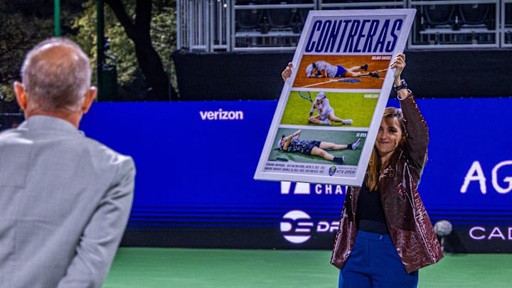 La tenista mexicana Fernanda Contreras se despide del tenis profesional.