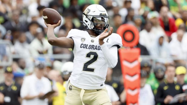 Colorado Buffaloes quarterback Shedeur Sanders