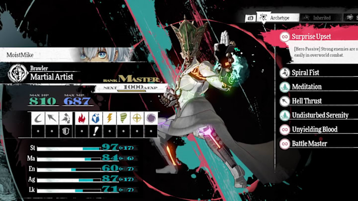 The Brawler Archetype from Metaphor: ReFantazio