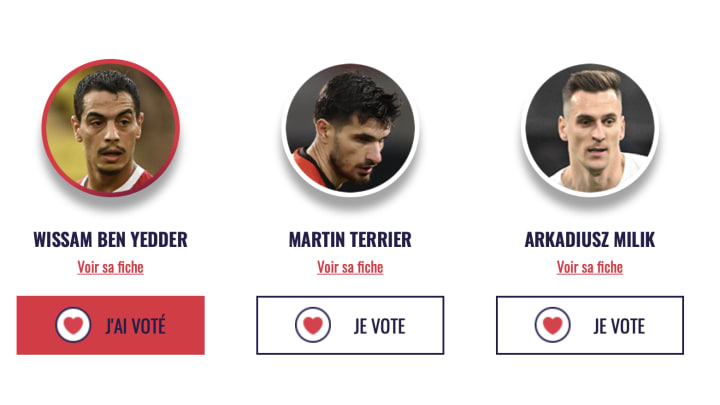 The Ligue 1 Player of the Month Nominees for March have been announced.