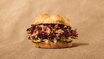 Quarter Pound Pulled Pork Sandwich