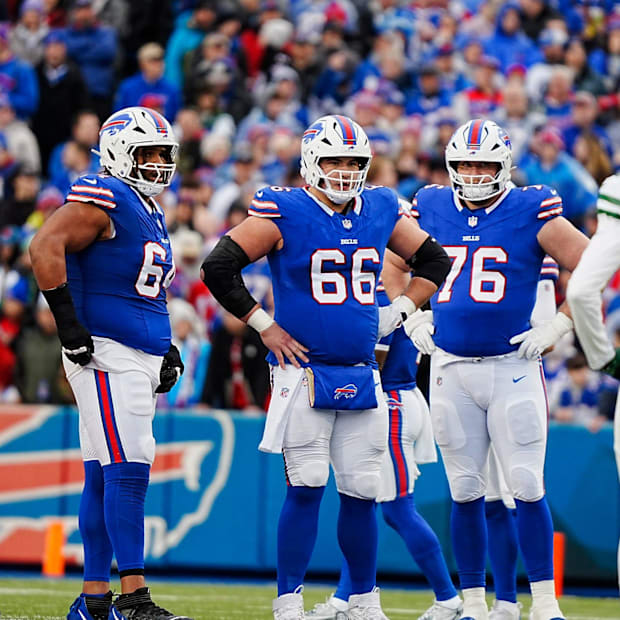 Buffalo's offensive line